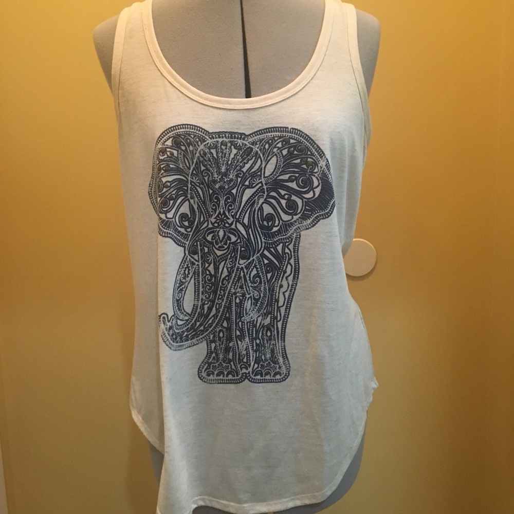 Francesca’s elephant tank top